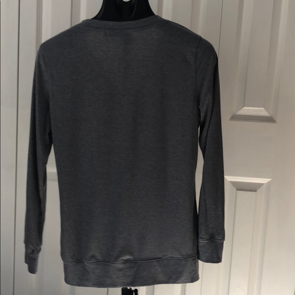 Miss Look Grey Sweatshirt - Picture 5 of 7